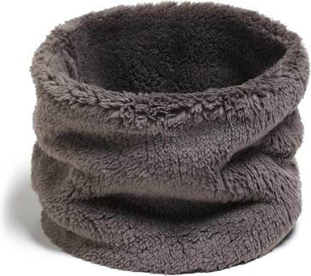 Teddy / Fleece Nekwarmer - Colsjaal | Grijs | Polyester | One Size | Fashion Favorite
