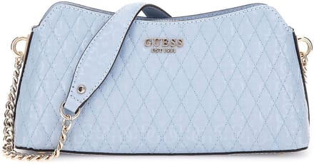 GUESS Schoudertas Betula Top Zip Shoulder Bag Stormy Blue Blauw