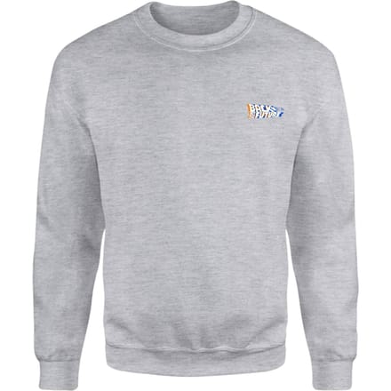 Back To The Future Sweatshirt - Grey - XS
