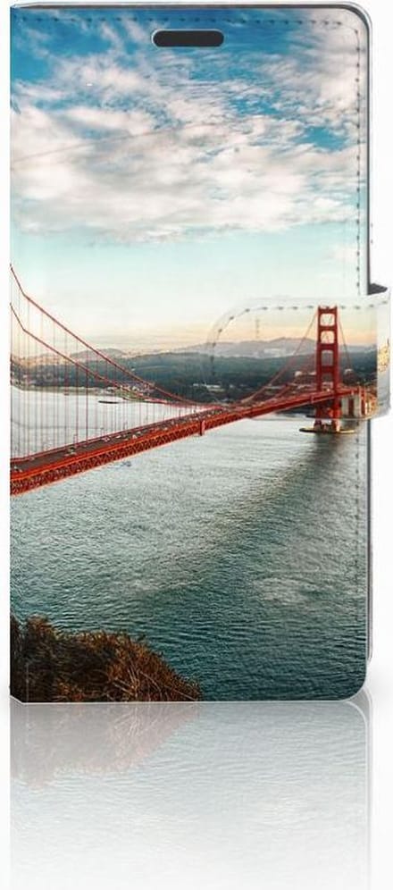 Sony Xperia Z3 Flip Cover Golden Gate Bridge