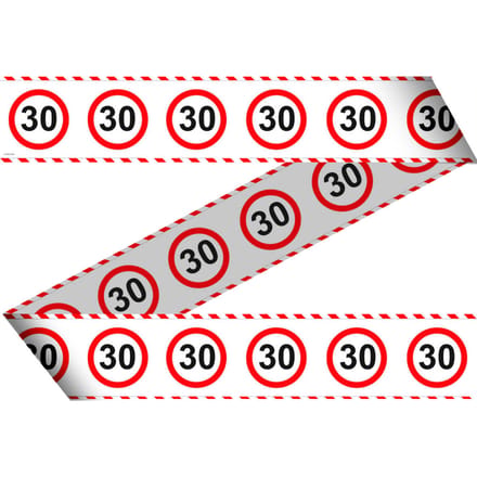 Folat - Markeerlint verkeersbord 30 (15 meter)