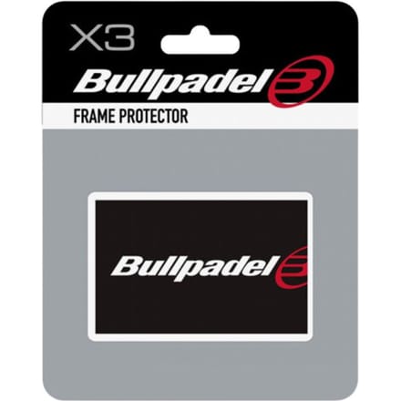Bullpadel Frame protector x3 - zwart/wit - 3stuks