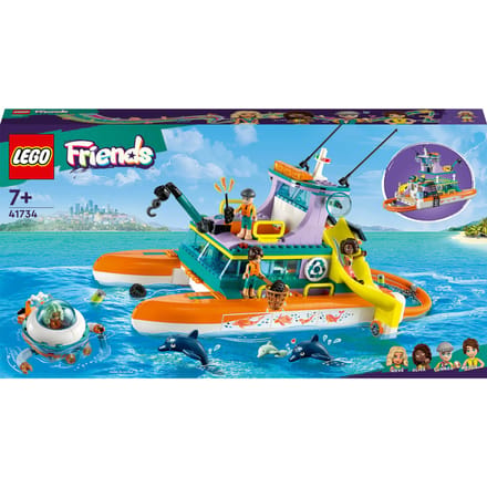 LEGO Friends Reddingsboot op zee Boot Speelgoed Set voor Meisjes en Jongens - 41734