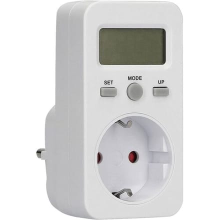 AS Schwabe 24052 Energiekostenmeter Instelbaar stroomtarief