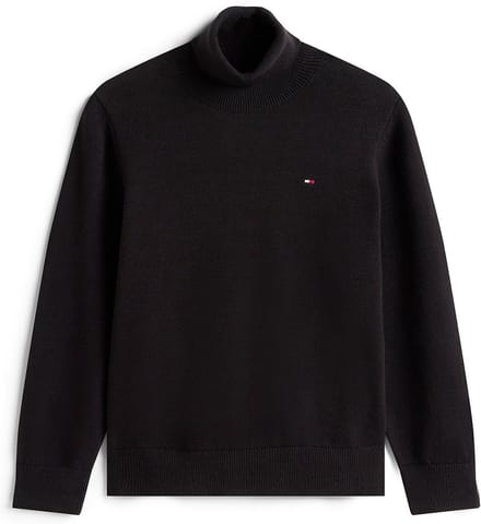 Tommy Hilfiger - Pullover - Sweater - Turtle Neck - Zwart - Maat 92