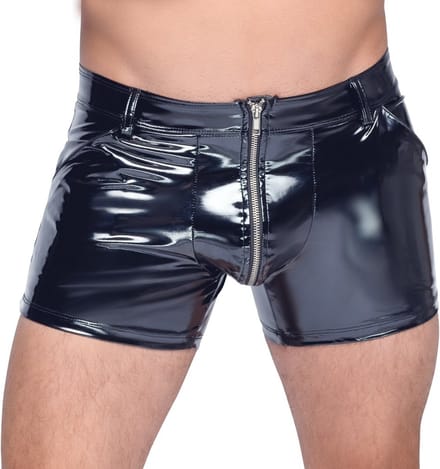 Lange Lak Shorts Nauwsluitend met Steekzakken