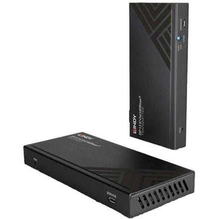 LINDY 39385 KVM-extender 1 poort DisplayPort 3840 x 2160 Pixel, 1920 x 1080 Pixel
