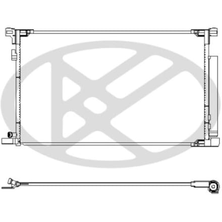 Condensator, airconditioning KOYORAD CD011541