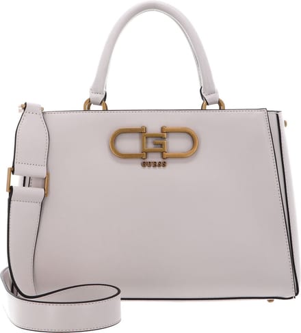 GUESS Schoudertas Handtas Fleet Girlfriend Satchel Stone Roze