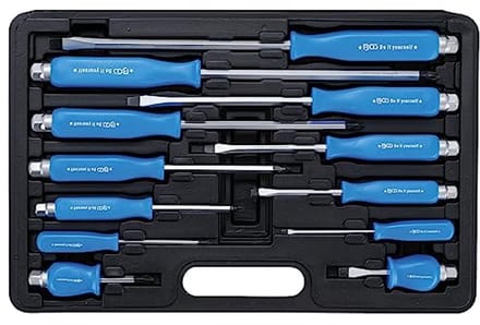 Schroevendraaierset 12-dlg - Perfect voor Doe-Het-Zelvers