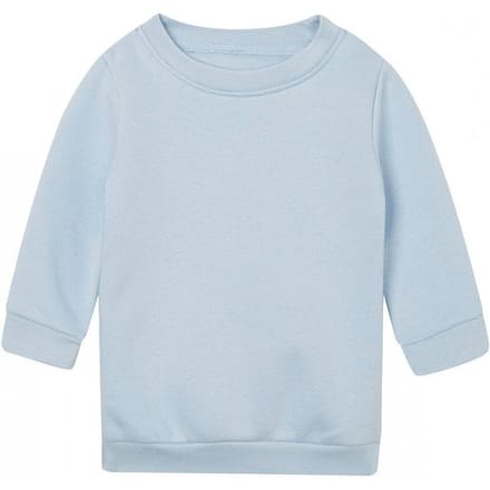Babybugz Baby Essentieel Effen Sweatshirt (Stofblauw)
