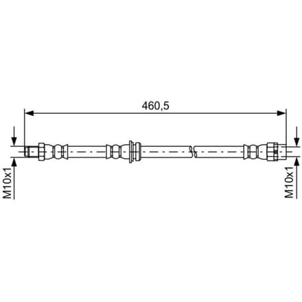 Remleiding BOSCH 1 987 481 598