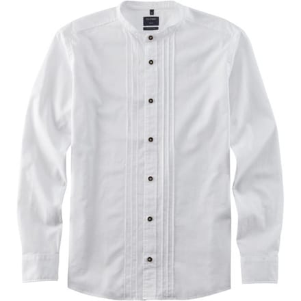 OLYMP Casual Overhemd, Regular Fit, Opstaande kraag, Wit