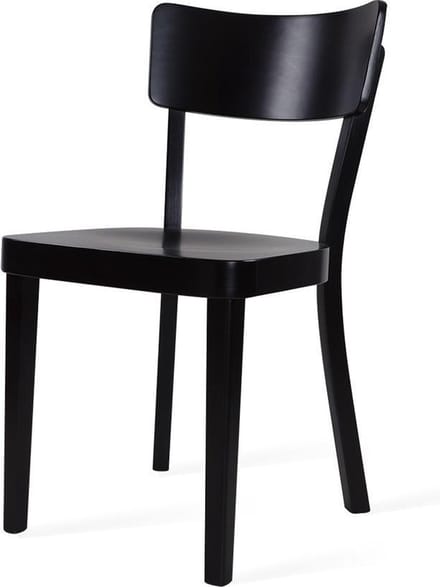 Fameg Fergus Eetkamerstoel Zwart Gebeitst - Hout - Design