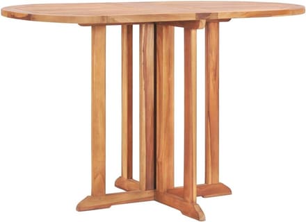 Inklapbare houten tuintafel van massief teak voor buiten en balkon