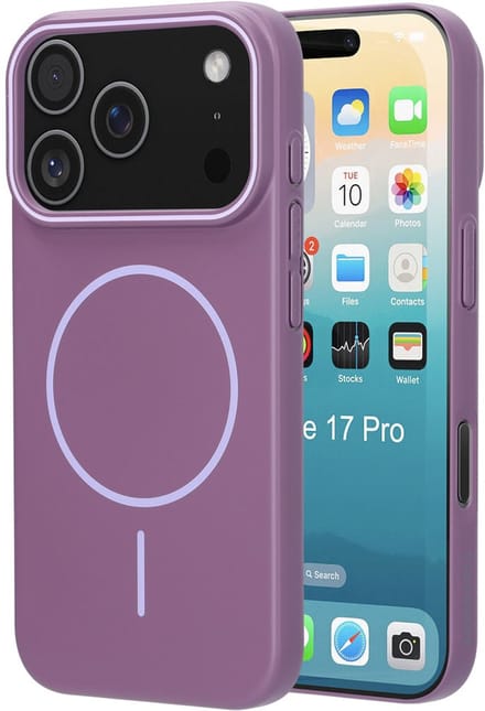 Mobiparts Slim Line Case geschikt voor Apple iPhone 17 Pro - MagSafe Imperial - Paars