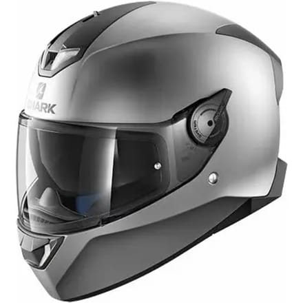 SHARK SKWAL 2.2 BLANK Motorhelm integraalhelm Mat Antraciet Mat - Maat XL