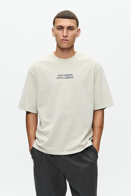 T-shirt met ronde hals Model 'Gary'
