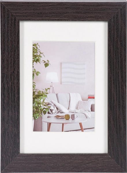 Fotolijst - Henzo - Modern - Fotomaat 10x15 cm - Donkerbruin