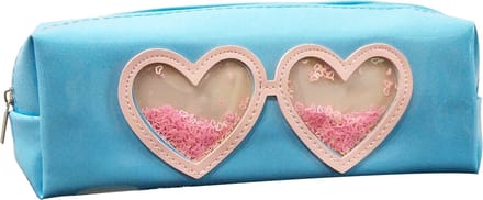 Pennen etui hartjes