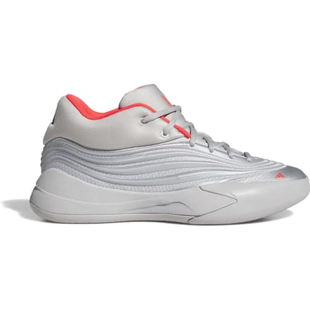 Adidas Dame Sneakers Heren - Zilver - Maat 43 1/3 - Mesh/Synthetisch