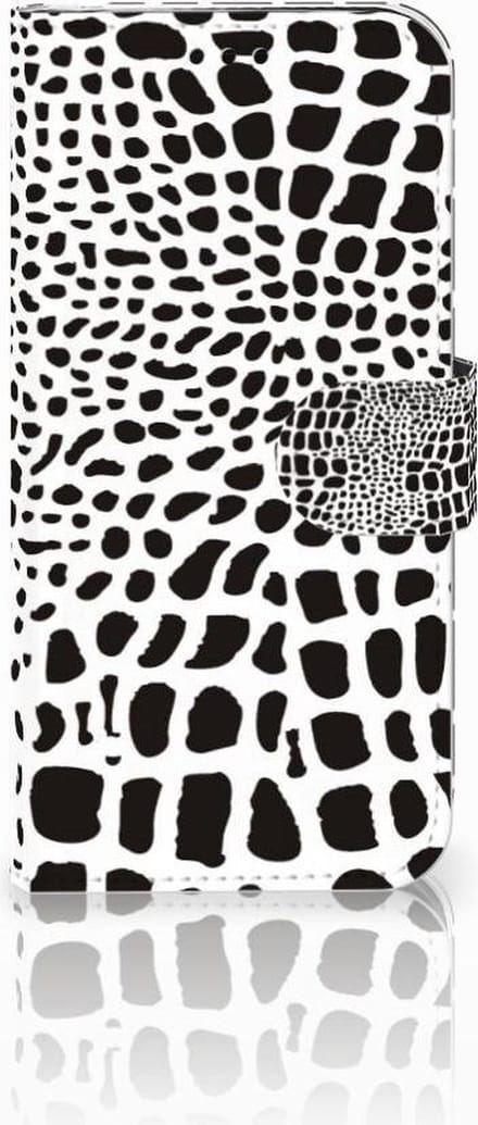 Samsung Galaxy J5 2017 Telefoonhoesje met Pasjes Slangenprint