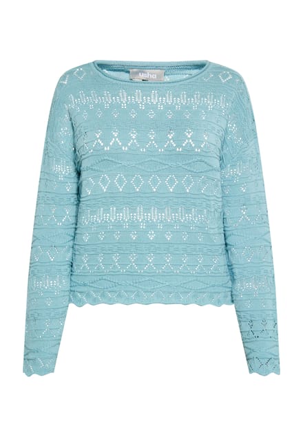 usha Jumper Dames aqua