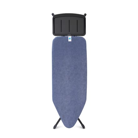 Brabantia Strijkplank C - met Stoomunithouder - 124 x 45 cm - Denim Blue