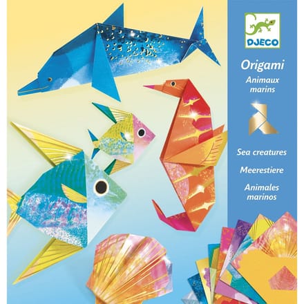 DJECO origami sea creatures