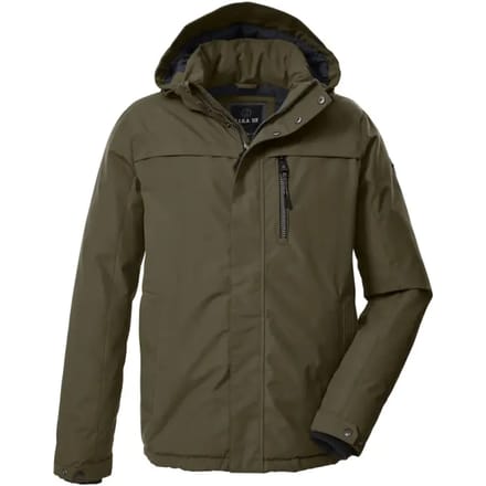 Killtec heren winterjas - functioneel - 43583 - bruin - maat XL