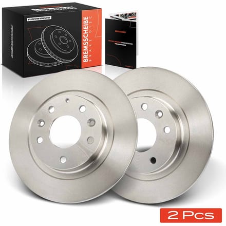 Frankberg 2x Remschijven Achteras voor Mazda CX-3 DK 15L