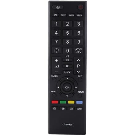 Nieuwe Zwarte Universele Vervangingsafstandsbediening CT90329 Controller Voor Toshiba LCD Smart TV black