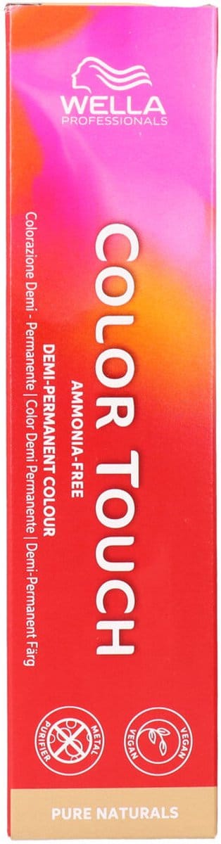 Semi-Permanente Kleur Wella Color Touch Pure Naturals Nº 2/0 60 ml