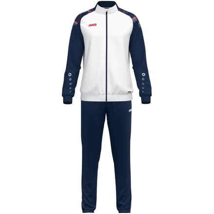 Jako Sonic Polyesterpak Kinderen - Wit / Marine / Rood | Maat: 116