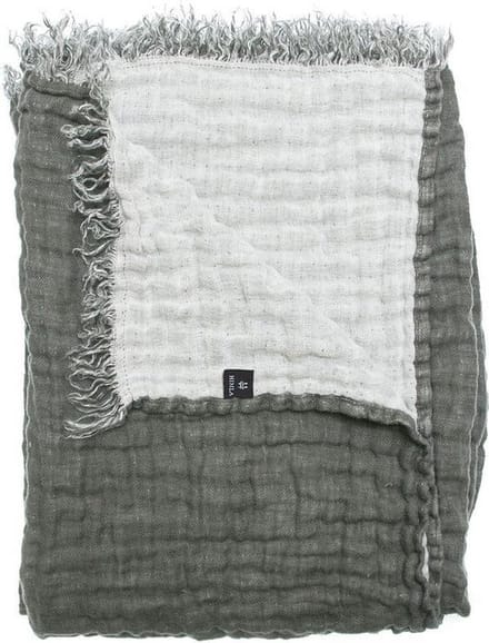 Hannelin plaid charcoal/white 130 x 170 cm