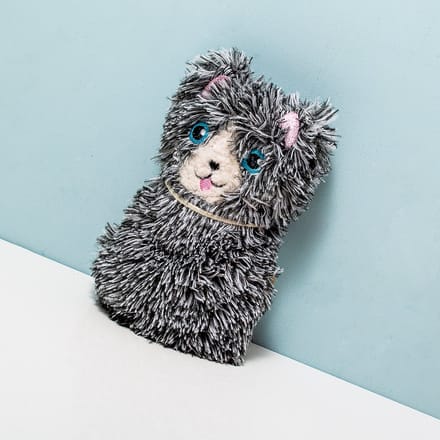 Bitten Design Kat Poes Warmtekussen - Klein Kersenpitkussen Handwarmer