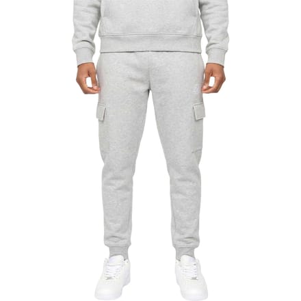 SikSilk Joggingbroek met logo voor heren (Grijze Mergel)