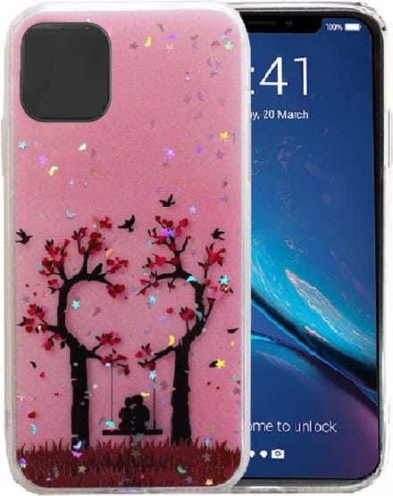 Hoesje Geschikt voor Apple iPhone 13 mini silicone/TPU back cover print (2)