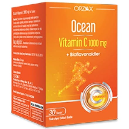 Océan Vitamine C 1000 mg 30 Comprimés