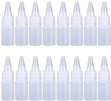Plastic Flexibele Flesjes, Kleine Knijpflesjes, Herbruikbaar, in Plastic, met Dop