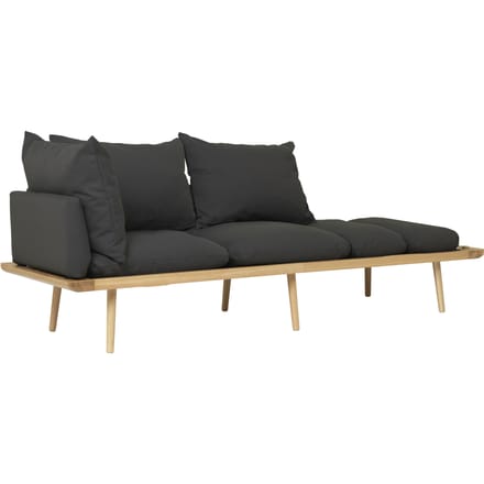 UMAGE Lounge rond 3-zitsbank - eiken - shadow