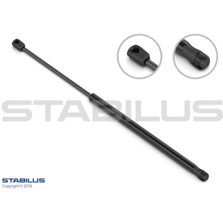 Gasveer, achterruit STABILUS 006963