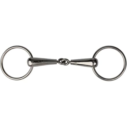 2-rings paardenbit voor volle loop Metalab Pinchless