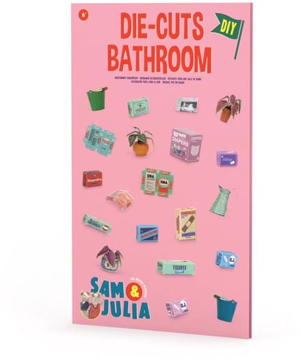 Het Muizenhuis decoratievellen badkamer - creatief knutselplezier.