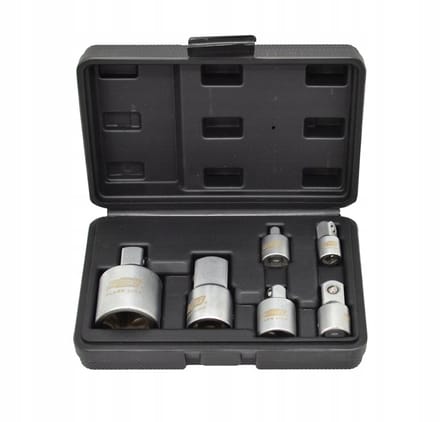 AWTOOLS Slagdoppen Reductieset 6-delige CRV Black Line