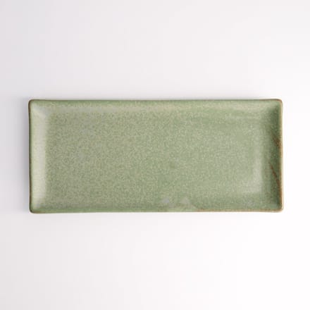 Tokyo Design Studio - Vert Sauge Rechthoekig Bord - Saliegroen - 28,5 x 12,5 cm