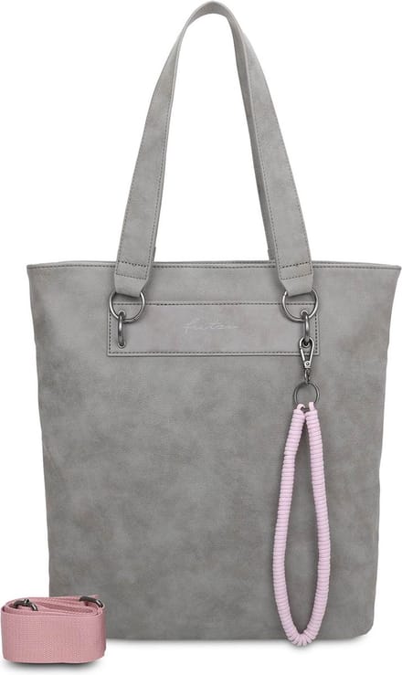 Fritzi aus Preußen Schoudertas Wudy01 Rub Tote Bag Rock Grijs