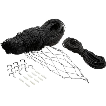 Flamingo Kattenaccessoire Beschermnet - 3x4m - zwart