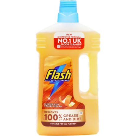 Flash Allesreiniger voor Vloeren met Sinaasappelschilolie – 1000ml