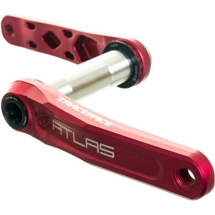 Cranks Race Face atlas - 83mm - 165 - rouge (sans boitier)